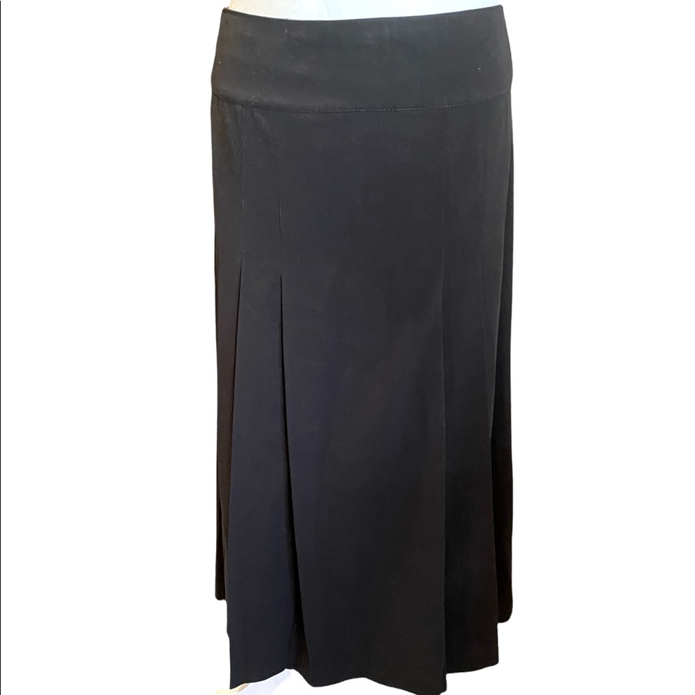 Monte Carlo Black Midi Skirt Size 6